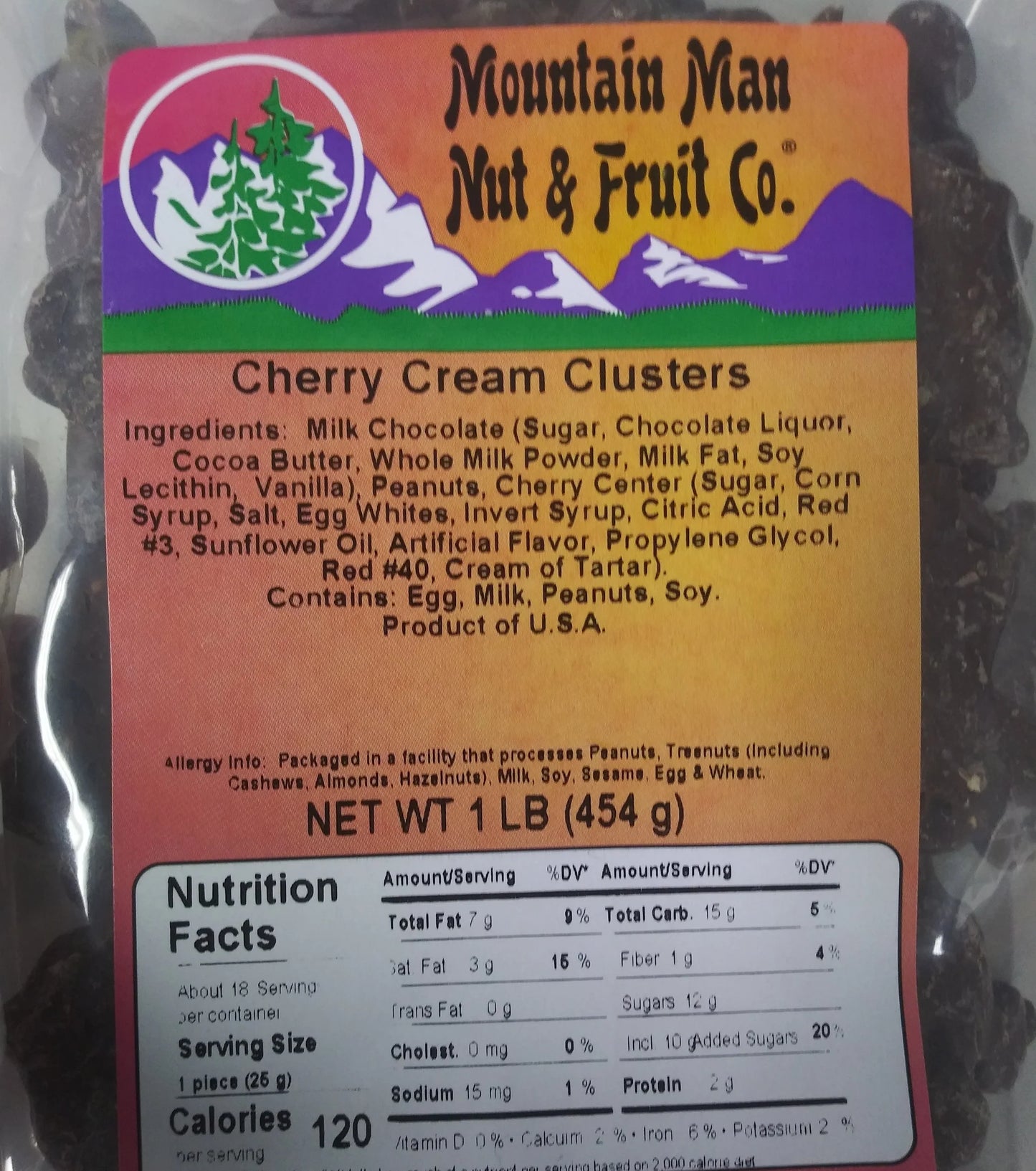 Chocolate Cherry Cream Clusters